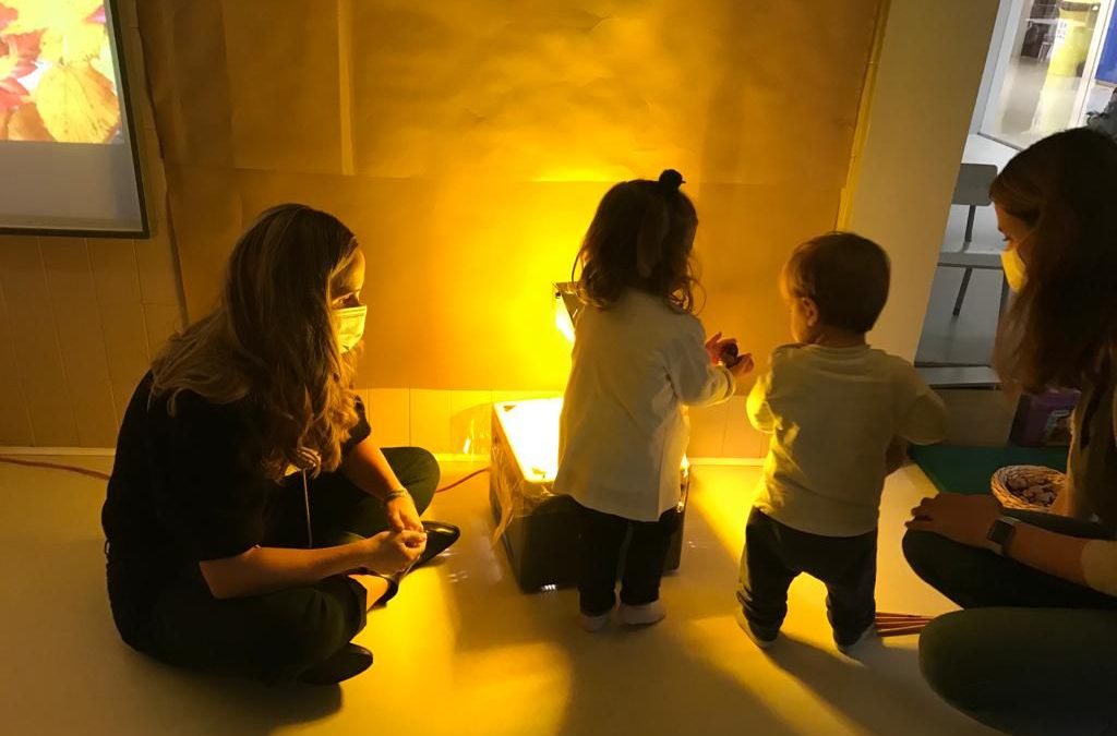 Primer taller para familias de Ikertu Espacio Explora.