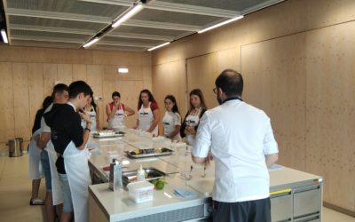 Taller de cocina en el Basque Culinary Center