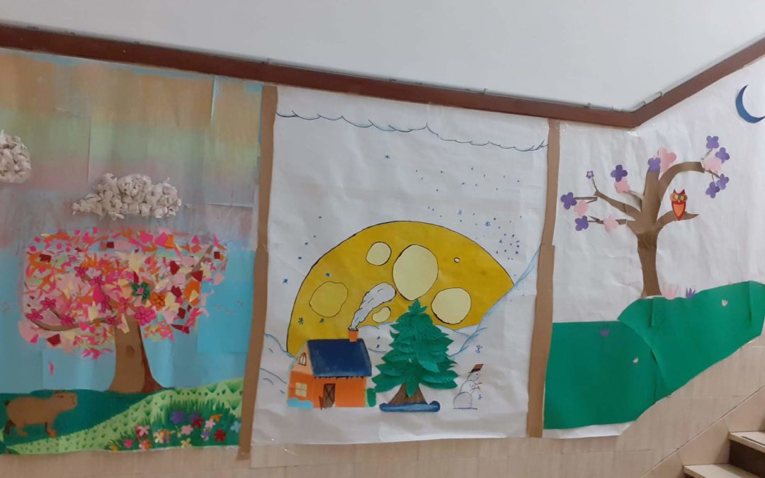 Muralak DBHko korridoreetan